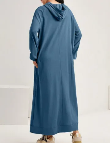 Rochie lunga SHEIN, albastru Albastru