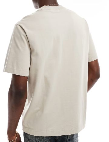 Tricou Abercrombie&Fitch, crem