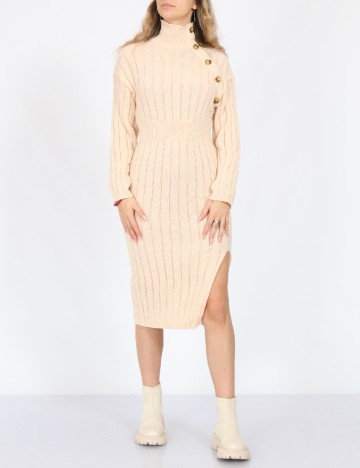 Rochie medie SHEIN, crem