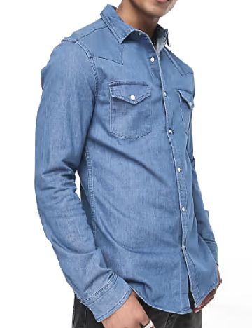 Camasa ASOS, albastru