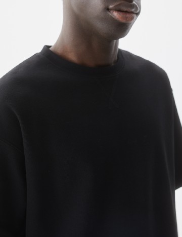 Tricou Pull&Bear, negru