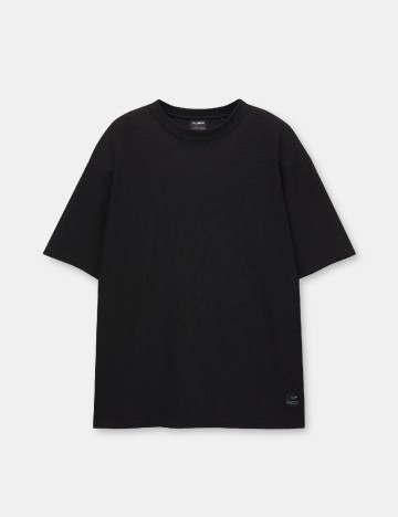 Tricou Pull&Bear, negru