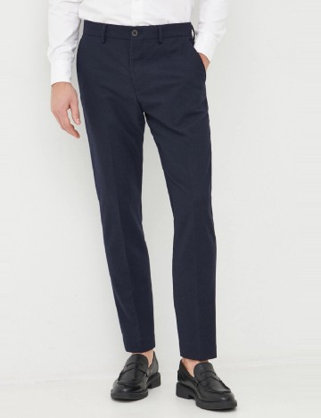 Pantaloni Selected, bleumarin