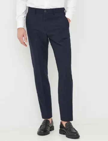 Pantaloni Selected, bleumarin Albastru