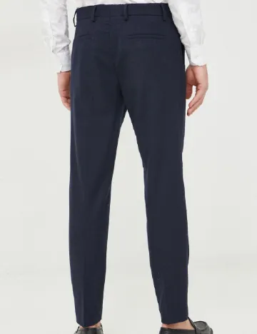 Pantaloni Selected, bleumarin Albastru