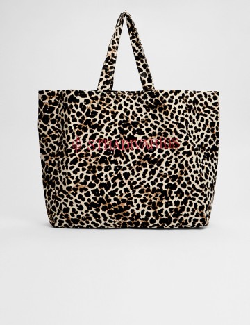 Geanta Stradivarius, animal print