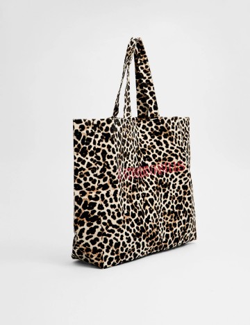 Geanta Stradivarius, animal print