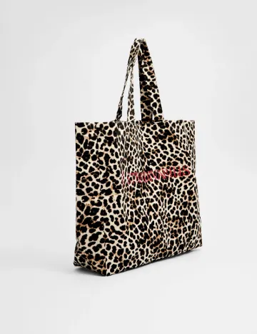 Geanta Stradivarius, animal print Animal print