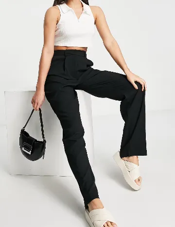 Pantaloni Top Shop, negru Negru