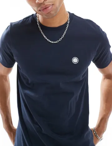 Tricou Pretty Green, bleumarin Albastru