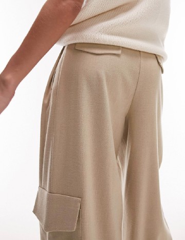 Pantaloni Top Shop, crem