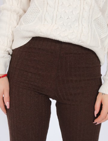 Pantaloni SHEIN, maro