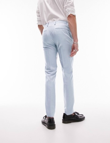 Pantaloni Topman, bleu