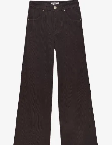 Pantaloni Pull&Bear, maro Maro