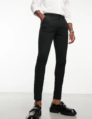 Pantaloni ASOS, negru Negru