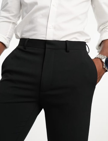 Pantaloni ASOS, negru