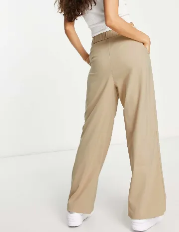 Pantaloni Stradivarius, bej Crem