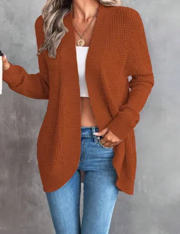 Cardigan SHEIN, caramiziu Maro