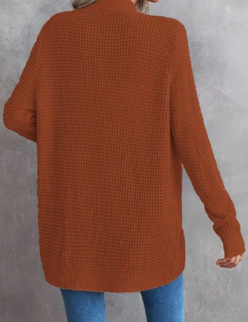 Cardigan SHEIN, caramiziu