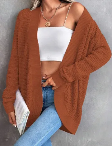 Cardigan SHEIN, caramiziu Maro