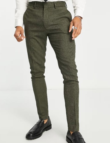 Pantaloni ASOS, verde