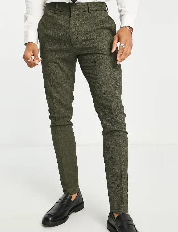 Pantaloni ASOS, verde Verde