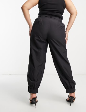 Pantaloni extro&vert Plus Size, negru