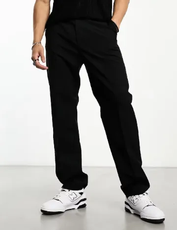 Pantaloni Weekday, negru Negru