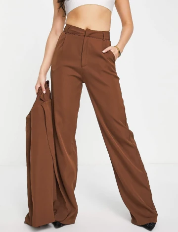 Pantaloni Missy Empire, maro Maro