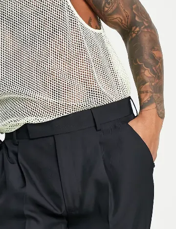 Pantaloni ASOS, negru Negru