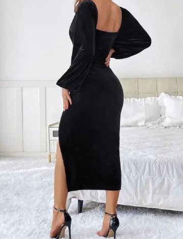 Rochie medie SHEIN, negru Negru