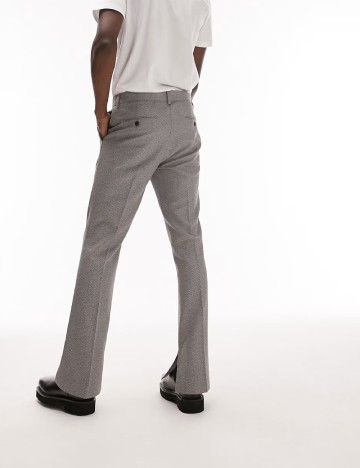 Pantaloni Topman, gri