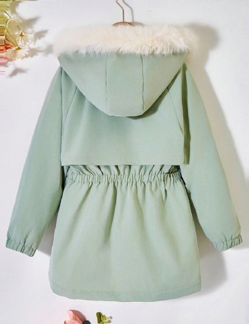 Geaca Shein Kids, verde