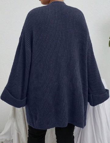 Cardigan SHEIN CURVE, bleumarin