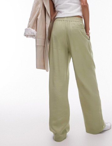 Pantaloni Top Shop, verde