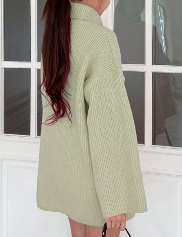 Pulover Oversize Dazy, verde