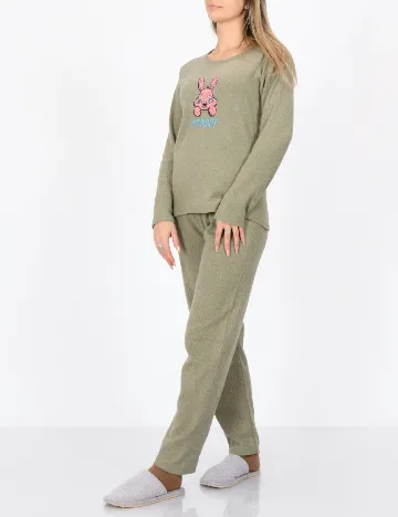 Pijama SHEIN, verde Verde