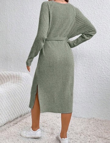 Rochie medie SHEIN, verde