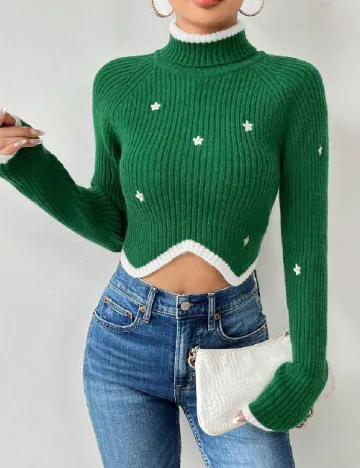 Bluza SHEIN, verde Verde