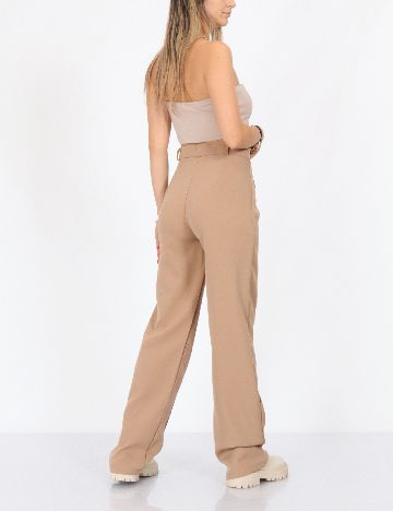 Pantaloni SHEIN, maro