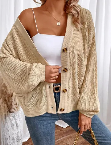 Cardigan SHEIN, crem Crem