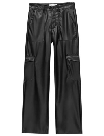 Pantaloni Pull&Bear, negru