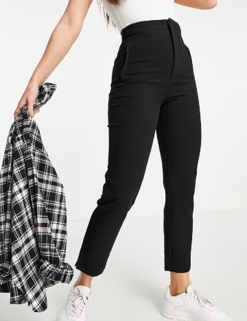 Pantaloni Stradivarius, negru