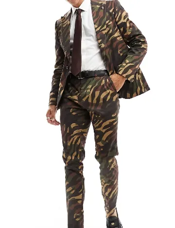 Sacou TWISTED TAILOR, army Mix culori