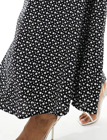 Rochie lunga ASOS, negru Negru