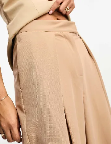 Pantaloni ASOS, maro Crem