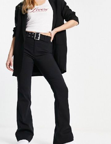 Pantaloni Stradivarius, negru