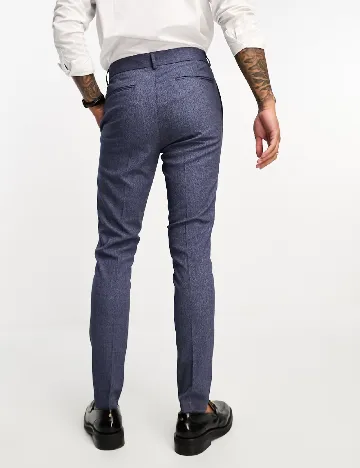 Pantaloni ASOS, albastru Albastru