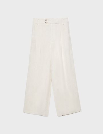 Pantaloni Stradivarius, crem