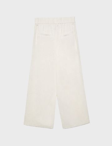 Pantaloni Stradivarius, crem